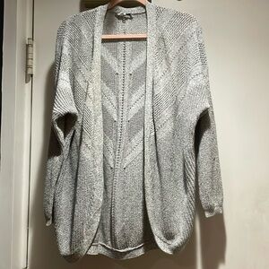 Grey lightweight cardigan